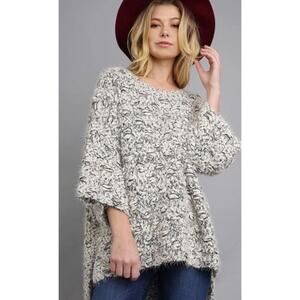 Umgee | SUPER Soft cozy bell sleeve sweater boho bohemian knit pullover sweater